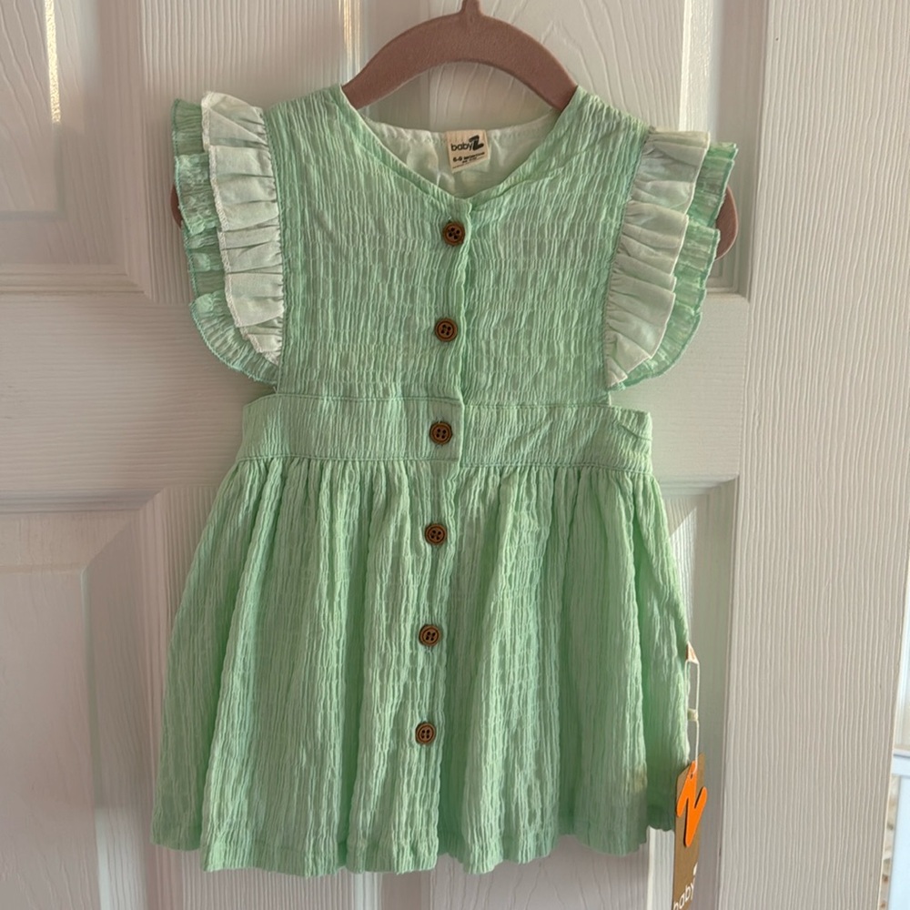 Baby Z 6-9m mint dress